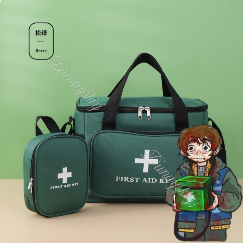 First Aid Bag Kit - Zielona torba na apteczkę pierwszej pomocy,