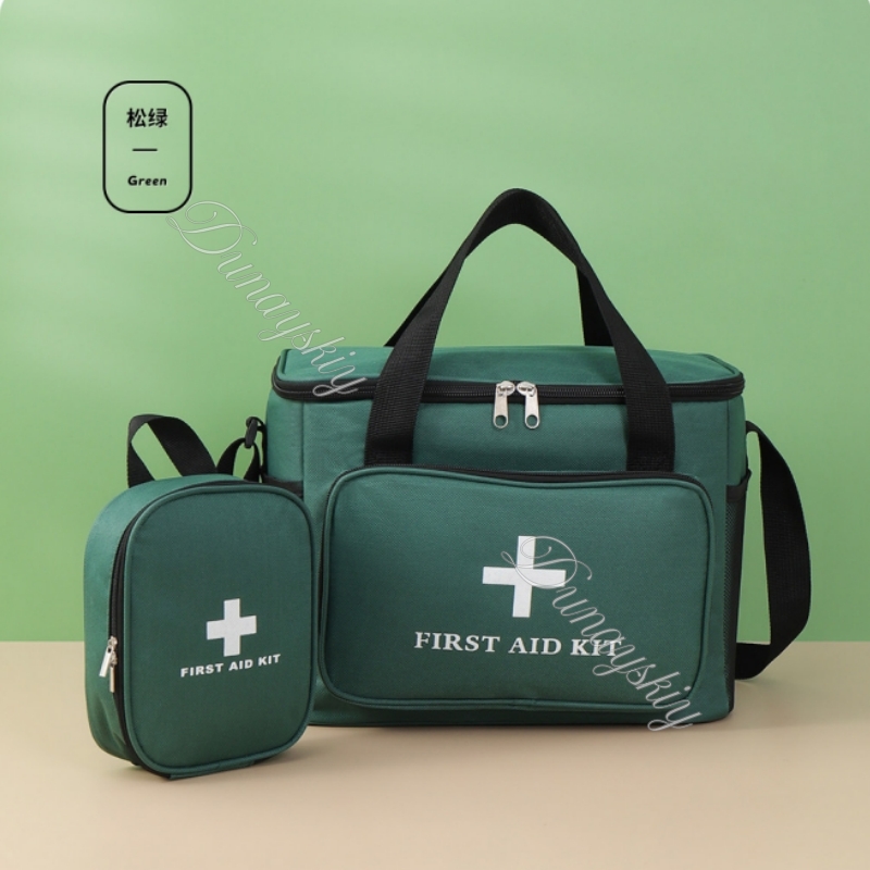 Zielona torba na apteczkę pier – First Aid Bag Kit recenzja i cena