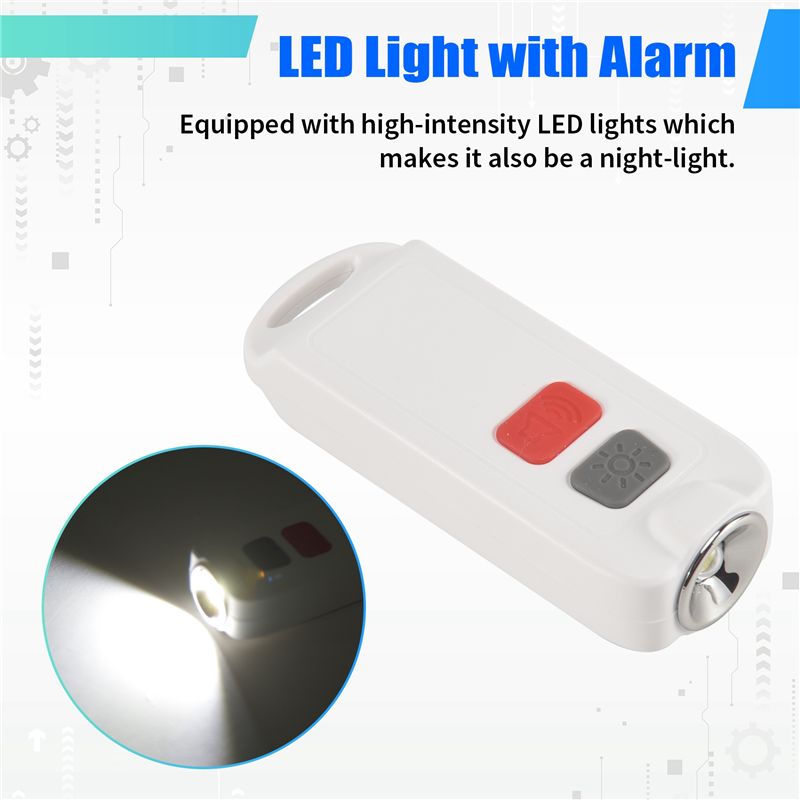 Osobisty alarm, alarm bezpiecz – Personal Alarm Keychain recenzja i cena